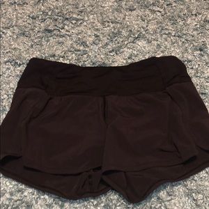 Lululemon black shorts